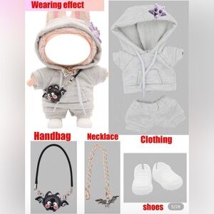 Labubu Halloween outfit 5 pieces